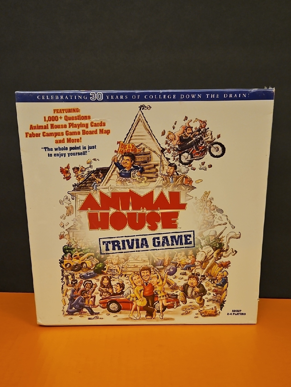 USAopoly Animal House Trivia Board Game 1000+ Questions Adult
